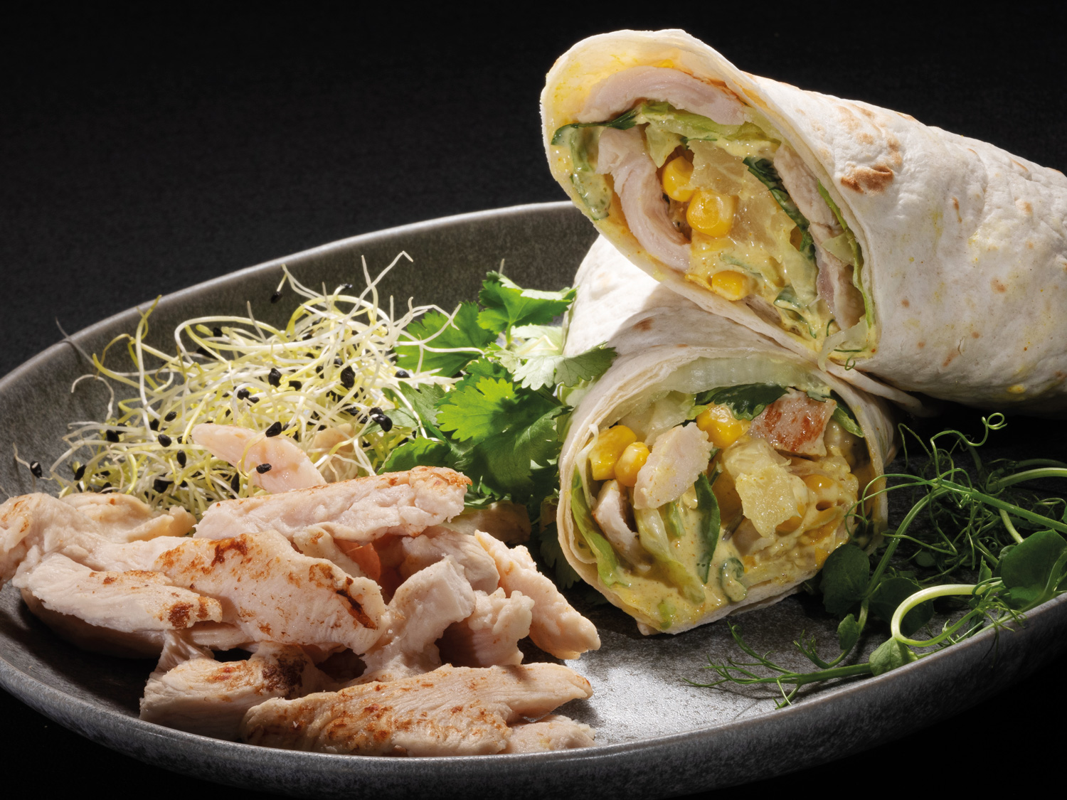 Gierlinger Chicken Curry Wrap